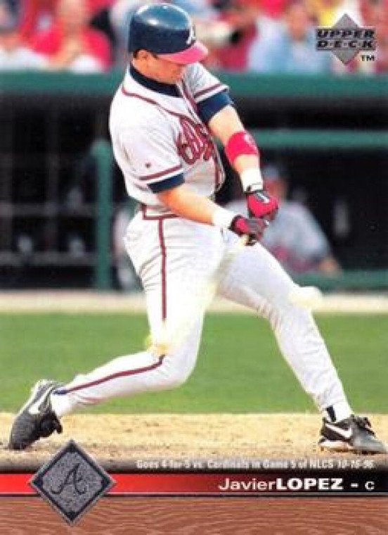 1997 Upper Deck #301 Javy Lopez NM-MT Atlanta Braves 