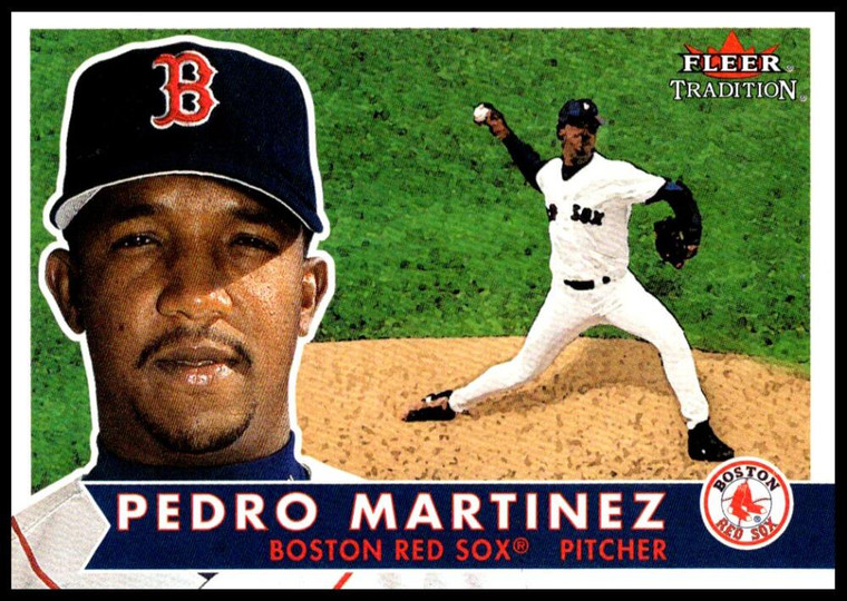 2001 Fleer Tradition #40 Pedro Martinez NM/MT  Boston Red Sox 