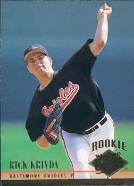 1994 Ultra #306 Rick Krivda VG RC Rookie Baltimore Orioles 