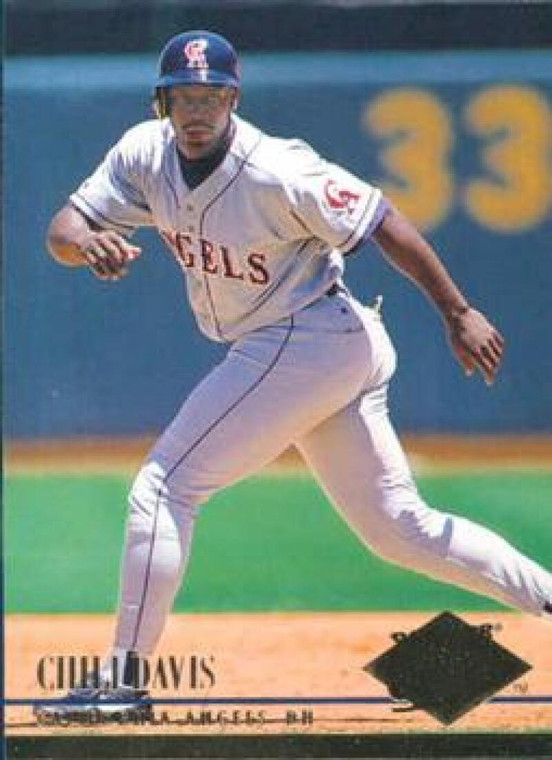 1994 Ultra #324 Chili Davis VG California Angels 