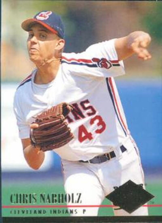 1994 Ultra #348 Chris Nabholz VG Cleveland Indians 