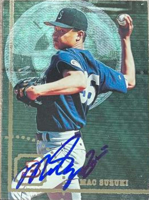 Mac Suzuki Autographed 1994 Bowman #378