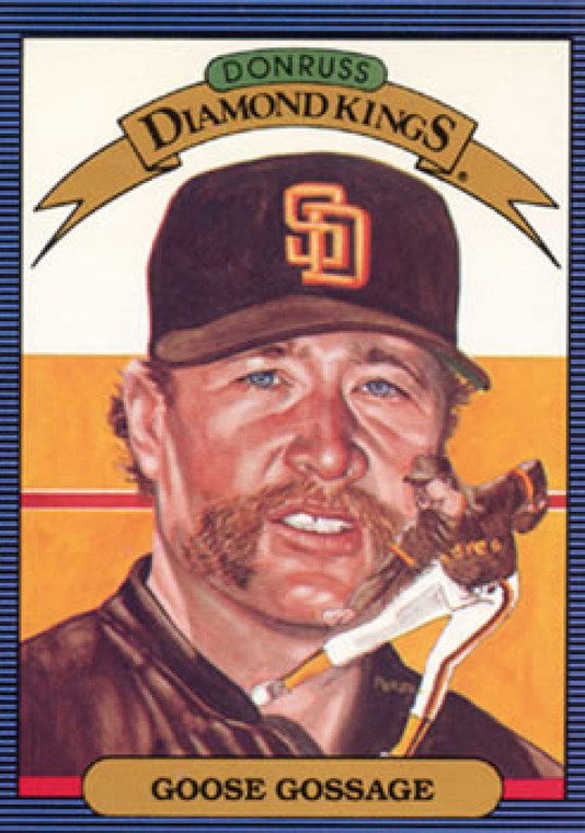 1986 Donruss #2 Rich Gossage DK NM-MT San Diego Padres 
