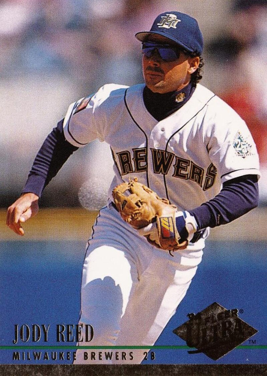 1994 Ultra #377 Jody Reed VG Milwaukee Brewers 