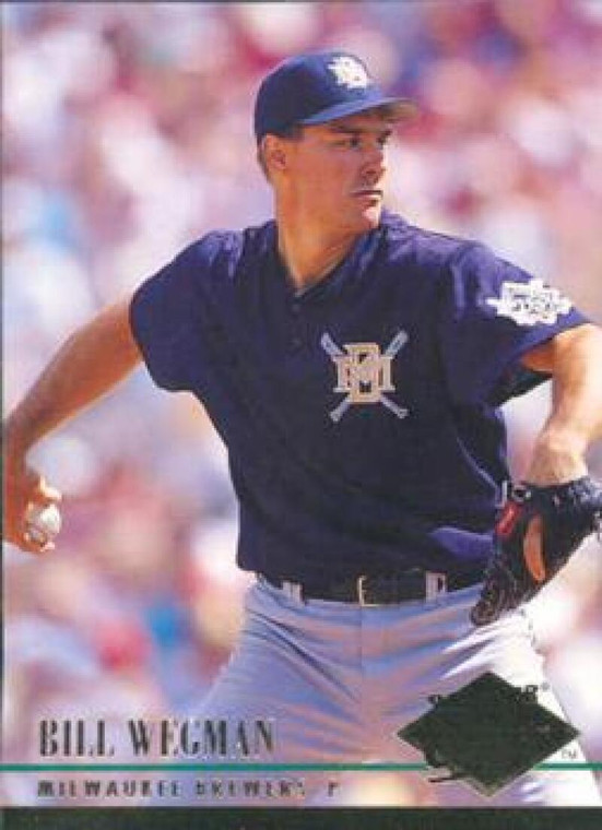 1994 Ultra #383 Bill Wegman VG Milwaukee Brewers 