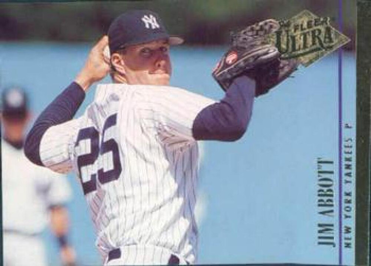 1994 Ultra #397 Jim Abbott VG New York Yankees 