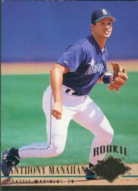 1994 Ultra #421 Anthony Manahan VG RC Rookie Seattle Mariners 