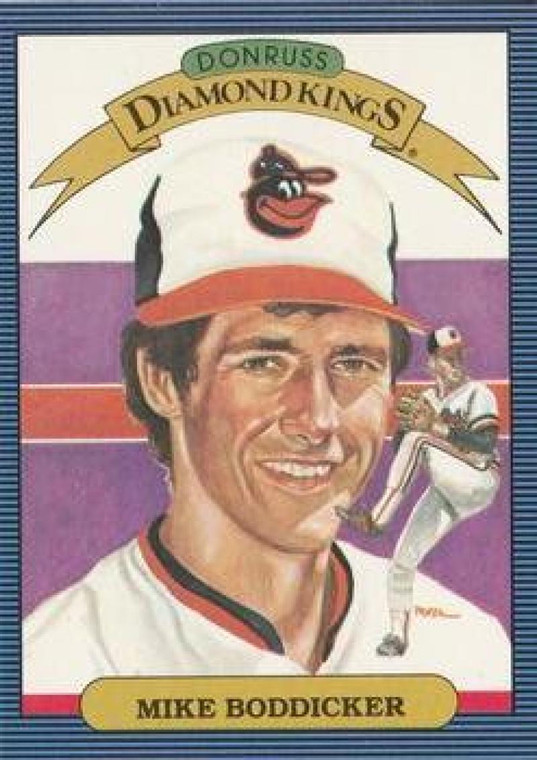1986 Donruss #8 Mike Boddicker DK NM-MT Baltimore Orioles 