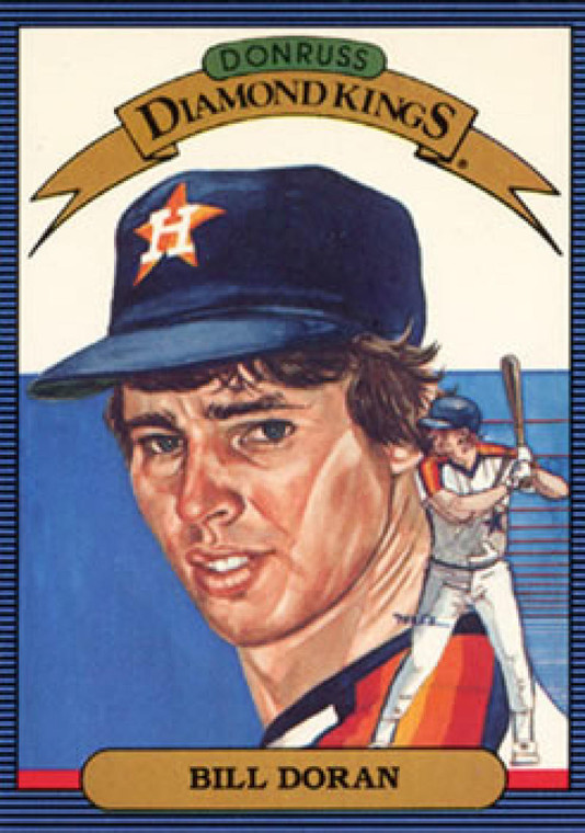 1986 Donruss #10 Bill Doran DK NM-MT Houston Astros 