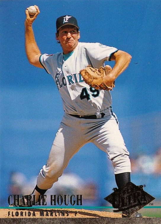 1994 Ultra #494 Charlie Hough VG Florida Marlins 