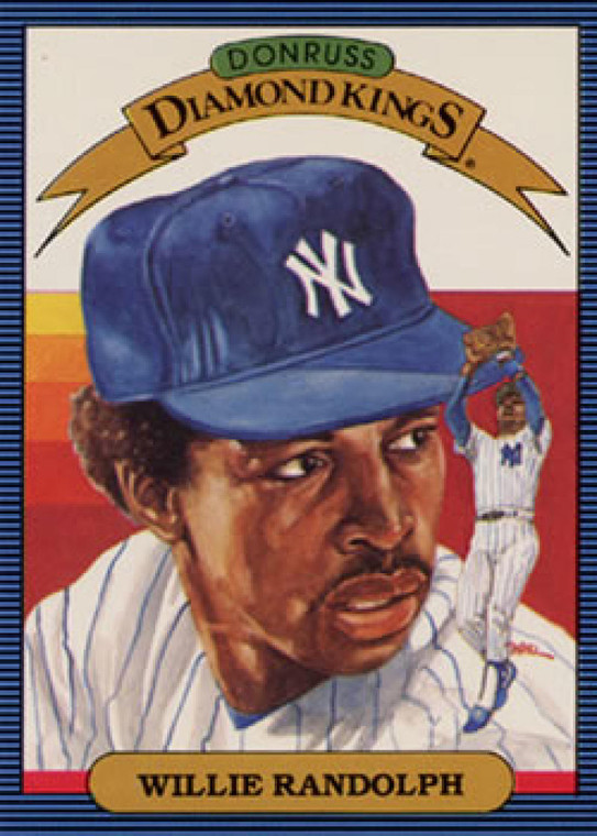 1986 Donruss #16 Willie Randolph DK NM-MT New York Yankees 