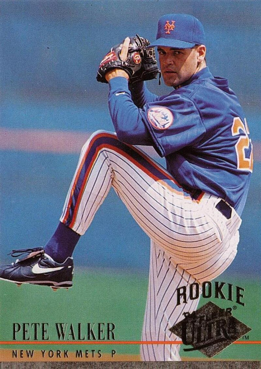 1994 Ultra #540 Pete Walker VG RC Rookie New York Mets 