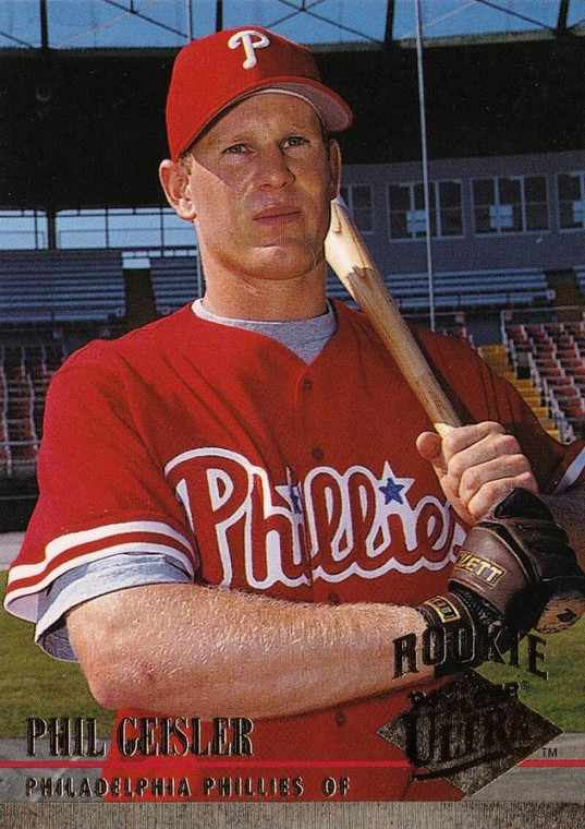 1994 Ultra #546 Phil Geisler VG RC Rookie Philadelphia Phillies 
