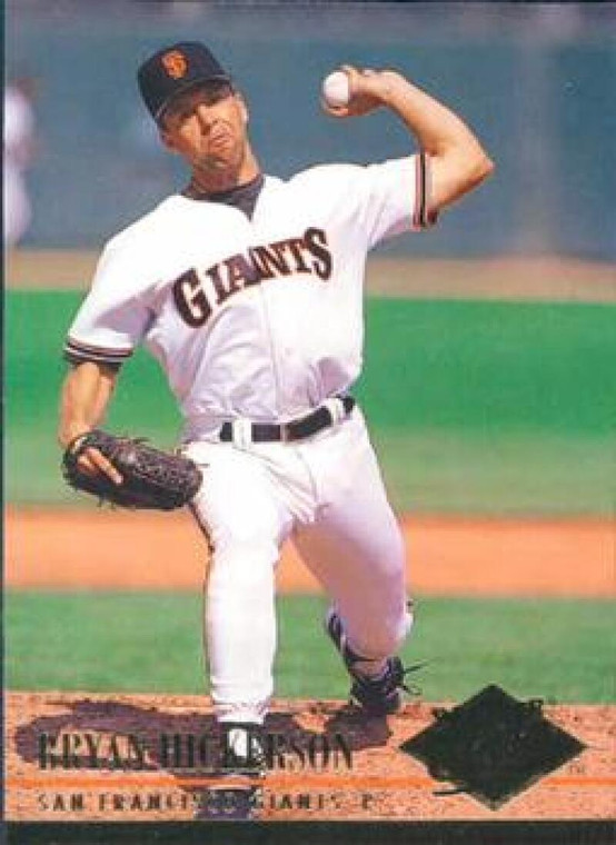 1994 Ultra #588 Bryan Hickerson VG San Francisco Giants 