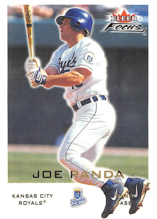 2001 Fleer Focus #5 Joe Randa NM-MT Kansas City Royals 