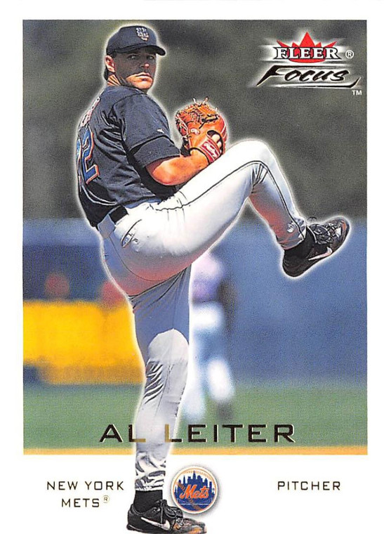 2001 Fleer Focus #16 Al Leiter NM-MT New York Mets 