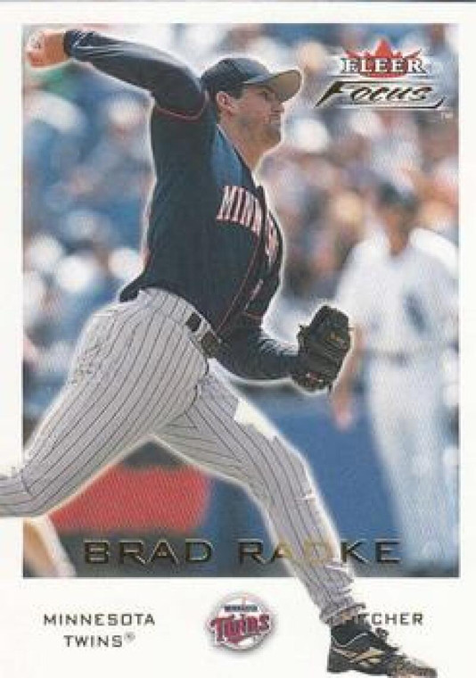 2001 Fleer Focus #26 Brad Radke NM-MT Minnesota Twins 