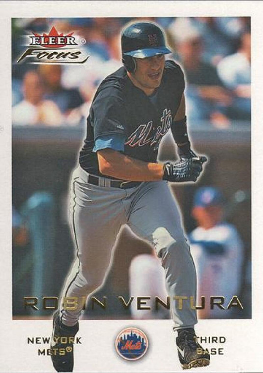 2001 Fleer Focus #39 Robin Ventura NM-MT New York Mets 