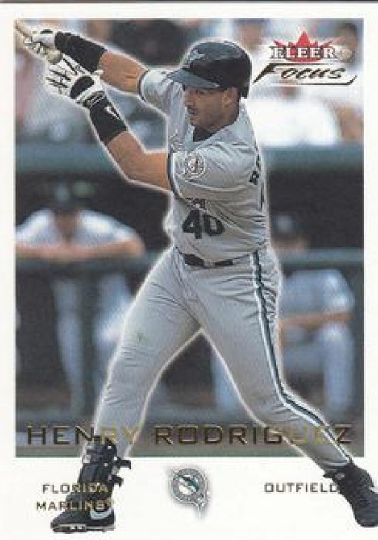 2001 Fleer Focus #43 Henry Rodriguez NM-MT 