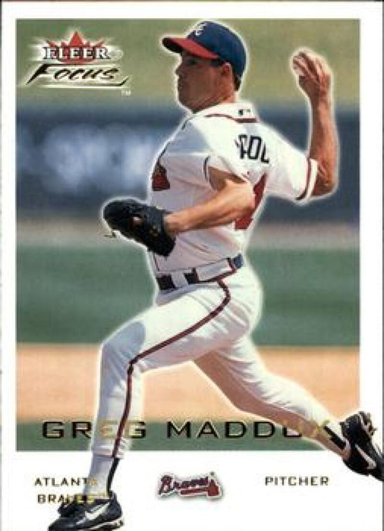 2001 Fleer Focus #47 Greg Maddux NM-MT Atlanta Braves 