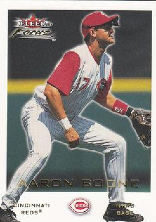 2001 Fleer Focus #52 Aaron Boone NM-MT Cincinnati Reds 