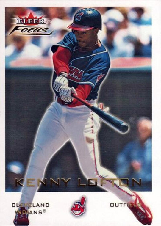 2001 Fleer Focus #54 Kenny Lofton NM-MT Cleveland Indians 