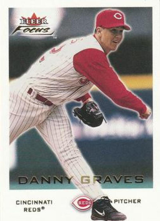 2001 Fleer Focus #55 Danny Graves NM-MT Cincinnati Reds 