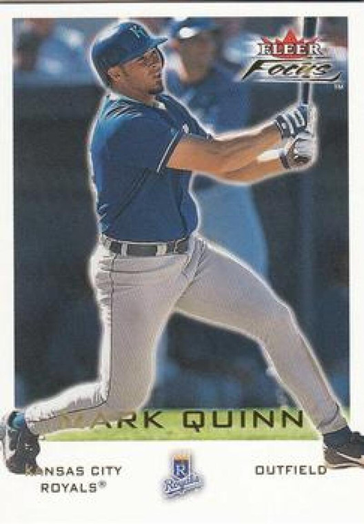 2001 Fleer Focus #63 Mark Quinn NM-MT Kansas City Royals 