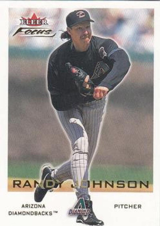 2001 Fleer Focus #64 Randy Johnson NM-MT Arizona Diamondbacks 