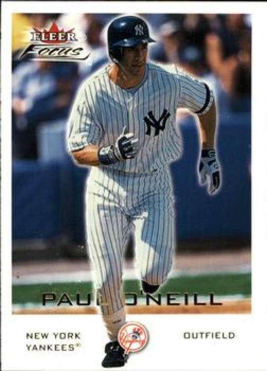 2001 Fleer Focus #67 Paul O'Neill NM-MT New York Yankees 