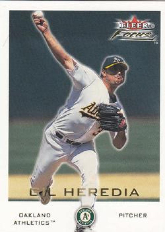 2001 Fleer Focus #68 Gil Heredia NM-MT Oakland Athletics 