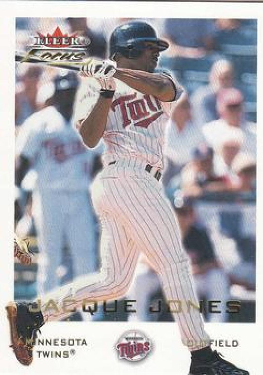 2001 Fleer Focus #95 Jacque Jones NM-MT Minnesota Twins 