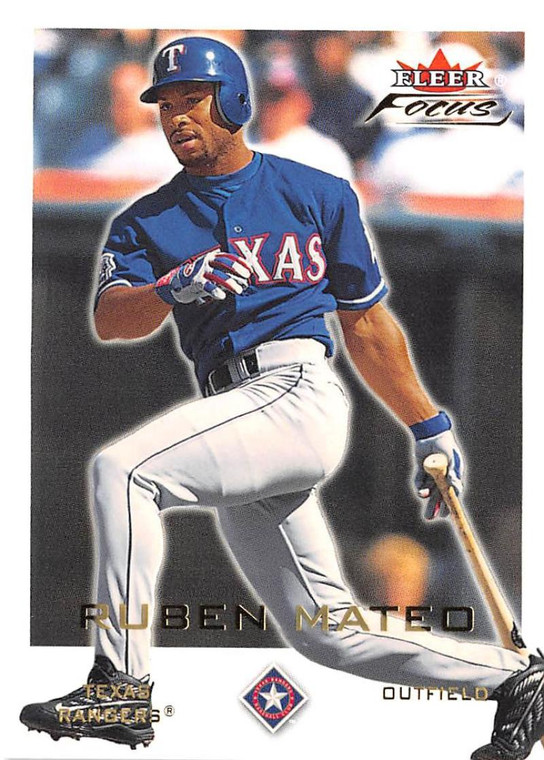 2001 Fleer Focus #98 Ruben Mateo NM-MT Texas Rangers 