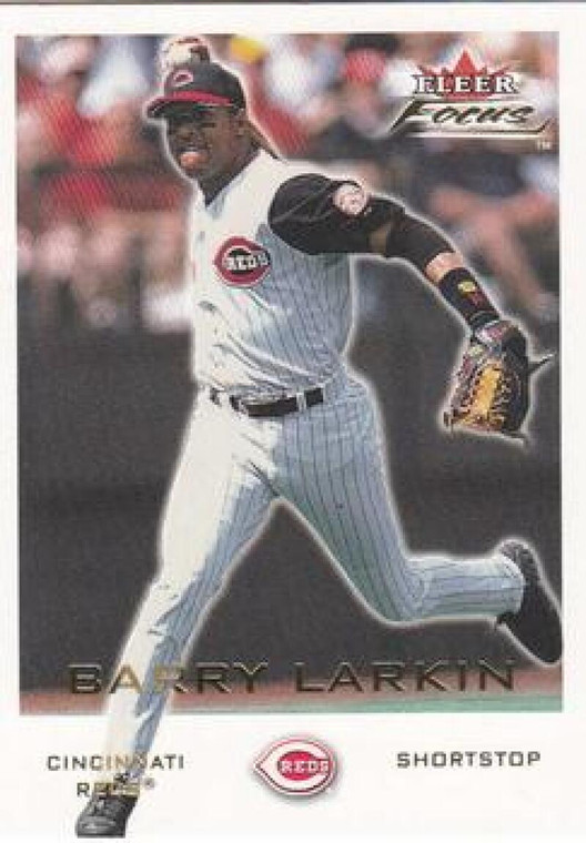 2001 Fleer Focus #105 Barry Larkin NM-MT Cincinnati Reds 