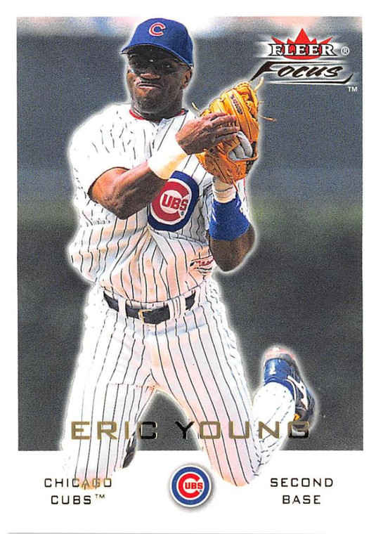 2001 Fleer Focus #107 Eric Young NM-MT Chicago Cubs 