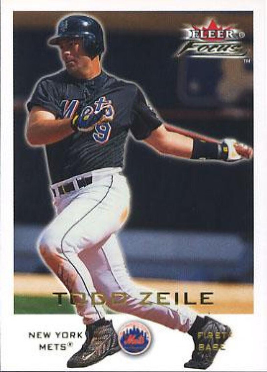 2001 Fleer Focus #109 Todd Zeile NM-MT New York Mets 