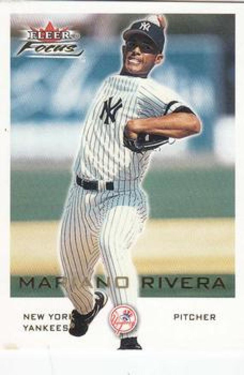2001 Fleer Focus #114 Mariano Rivera NM-MT New York Yankees 