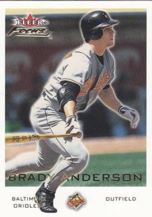 2001 Fleer Focus #117 Brady Anderson NM-MT Baltimore Orioles 