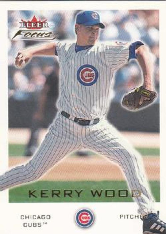 2001 Fleer Focus #141 Kerry Wood NM-MT Chicago Cubs 