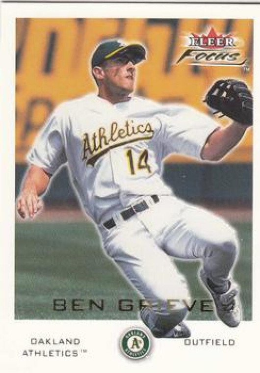 2001 Fleer Focus #143 Ben Grieve NM-MT 