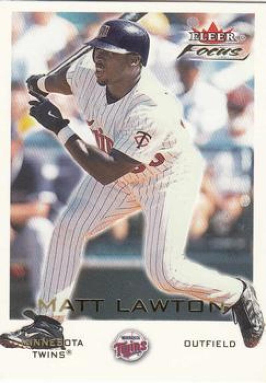 2001 Fleer Focus #153 Matt Lawton NM-MT 