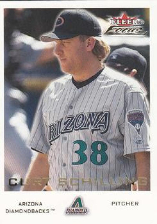 2001 Fleer Focus #155 Curt Schilling NM-MT Arizona Diamondbacks 