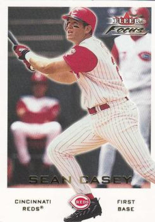 2001 Fleer Focus #172 Sean Casey NM-MT Cincinnati Reds 