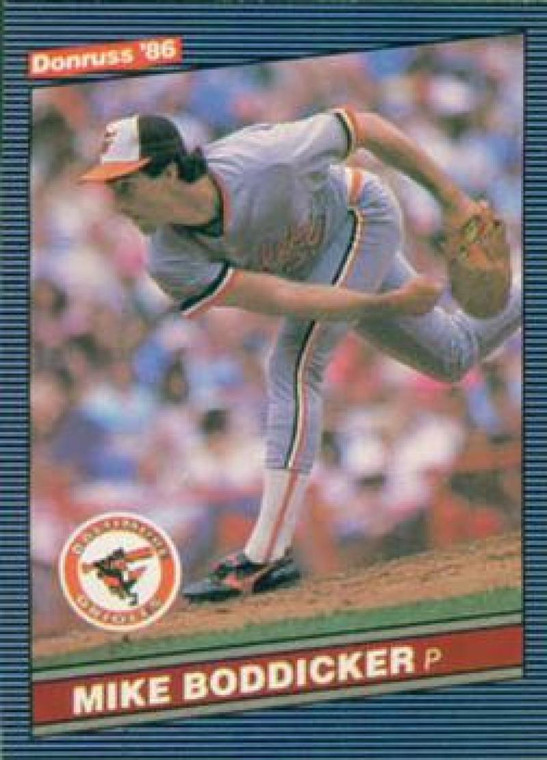 1986 Donruss #47 Mike Boddicker NM-MT Baltimore Orioles 