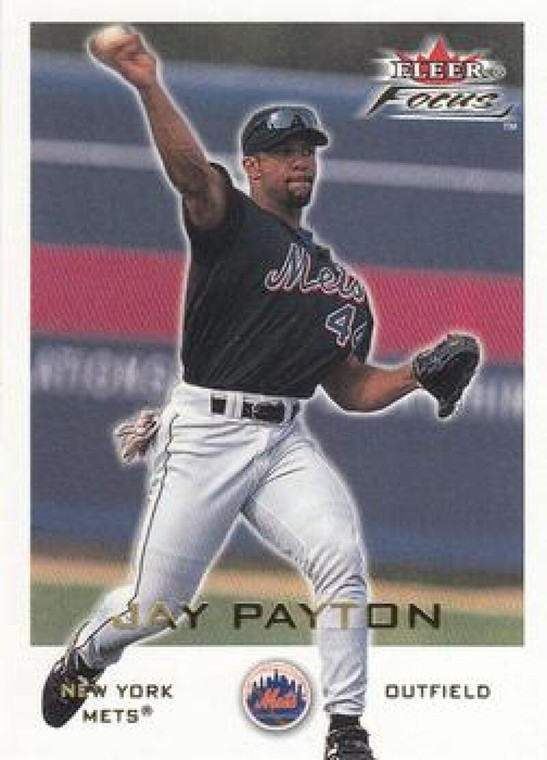 2001 Fleer Focus #187 Jay Payton NM-MT New York Mets 