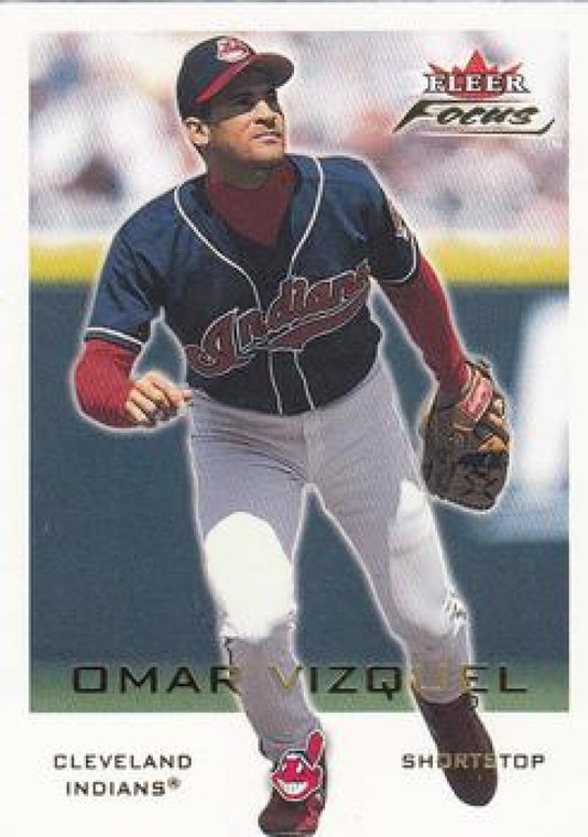 2001 Fleer Focus #190 Omar Vizquel NM-MT Cleveland Indians 