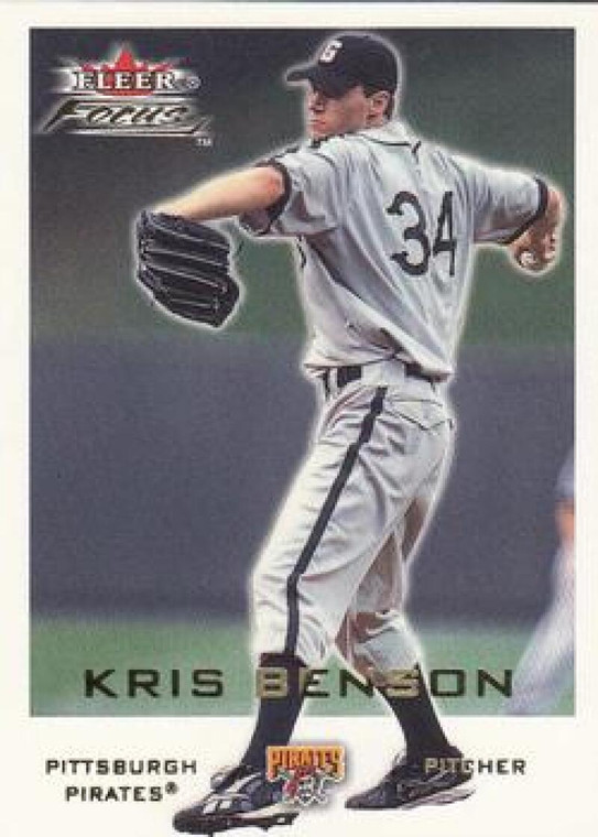 2001 Fleer Focus #193 Kris Benson NM-MT Pittsburgh Pirates 