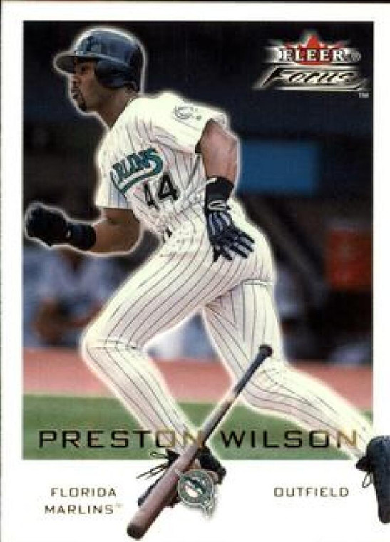 2001 Fleer Focus #200 Preston Wilson NM-MT Florida Marlins 