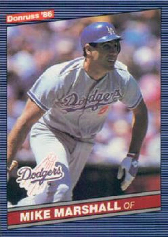 1986 Donruss #52 Mike Marshall NM-MT Los Angeles Dodgers 