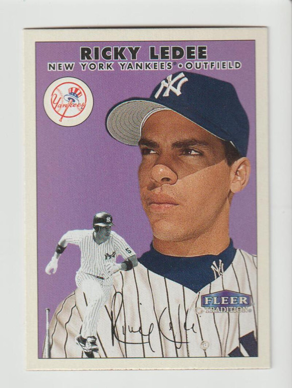 2000 Fleer Tradition #38 Ricky Ledee NM/MT 